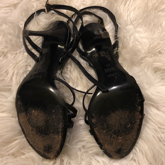 Fendi Black Flower Sandals - Picture 8 of 8